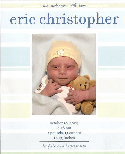 acupuncture clinic, infertility Baby-Eric-Christopher